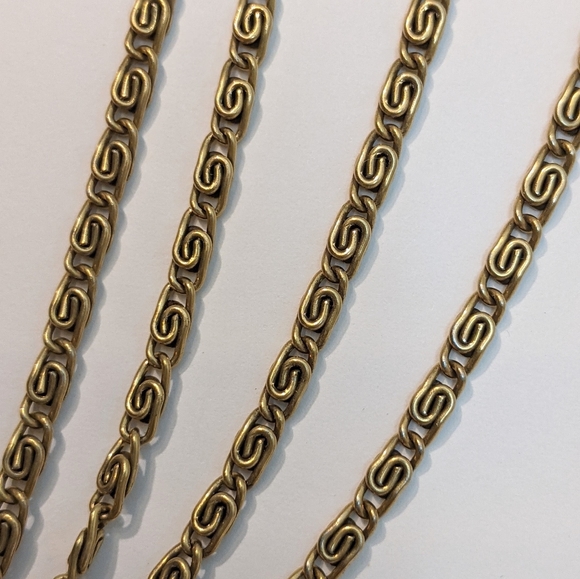 Vintage Signed Goldette necklace - Picture 4 of 9